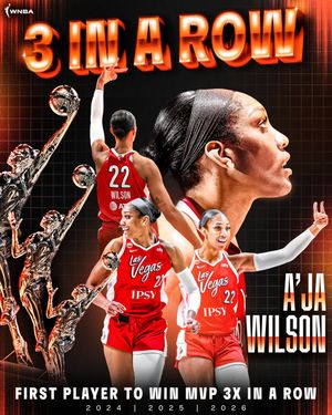 Image post by @WNBA on Twitter/X