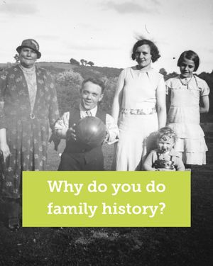 Image post by @familysearch on Instagram