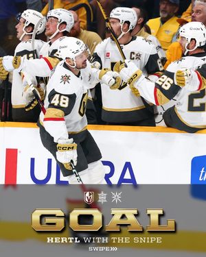 Image post by @vegasgoldenknights on Instagram
