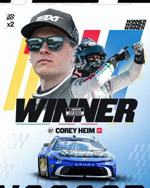 Image post by @NASCAR on Twitter