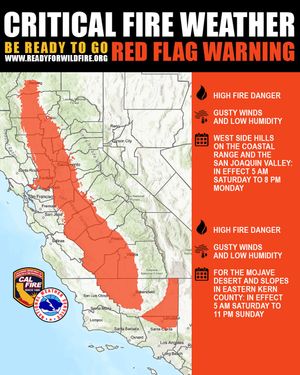 Image post by @calfire on Instagram