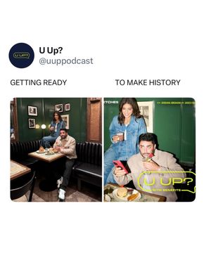 Image post by @u.up.podcast on Instagram
