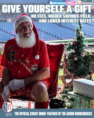 Image post by @akronrubberducks on Instagram