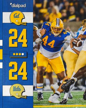 Image post by @cal_football on Instagram