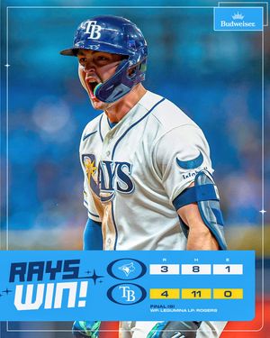 Image post by @raysbaseball on Instagram