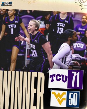 Image post by @MarchMadnessWBB on Twitter
