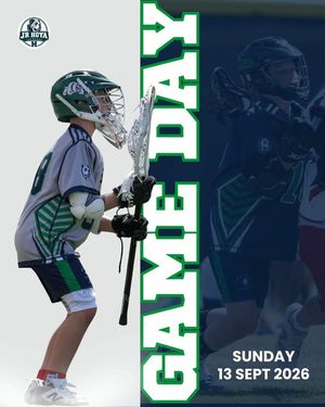Image post by @JR Hoyas Lacrosse on Facebook