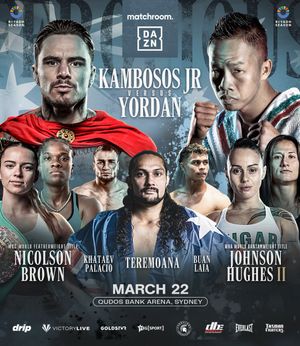 Image post by @MatchroomBoxing on Twitter