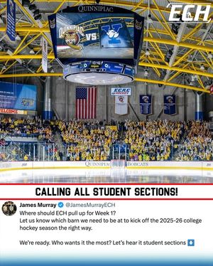 Image post by @everythingcollegehockey on Instagram