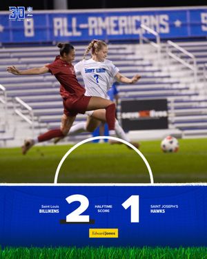 Text post by @SLUWSoccer on Twitter/X