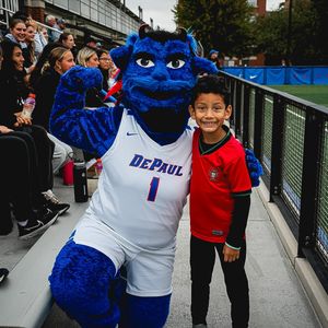Image post by @DePaulMSOC on Twitter/X