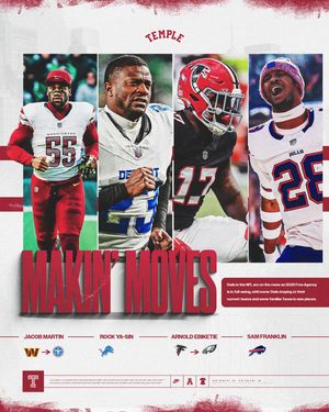 Image post by @temple_fb on Instagram