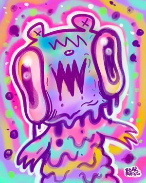 Image post by @bearbrains on Instagram