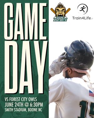 Image post by @bigfootsbaseball on Instagram