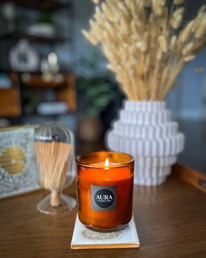 Image post by @auracandlebar on Instagram