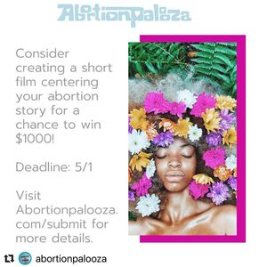 Image post by @shoutyourabortion on Instagram