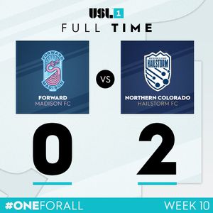 Image post by @USLLeagueOne on Twitter