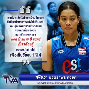 Image post by @thailandvolleyballassociation on Instagram