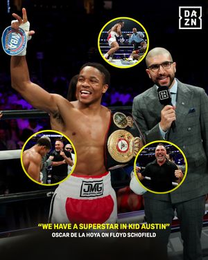 Image post by @daznboxing on Instagram