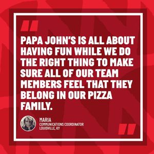 Image post by @papajohns on Instagram