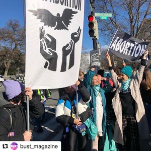 Image post by @shoutyourabortion on Instagram