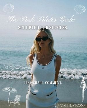 Image post by @poshpilatesny on Instagram