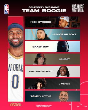 Image post by @nbaaustralia on Instagram