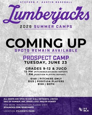 Image post by @sfa.baseball on Facebook