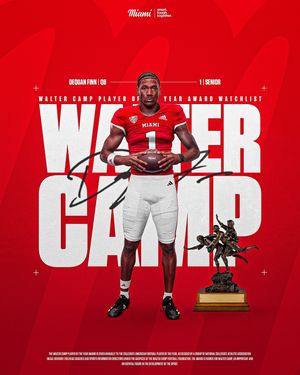 Image post by @miamiohfootball on Instagram