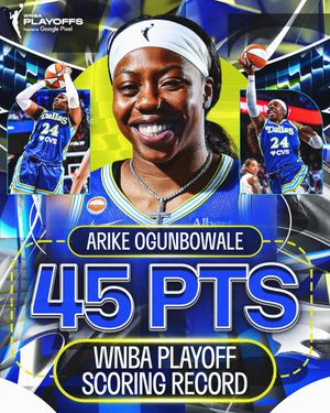 Image post by @wnba on Instagram