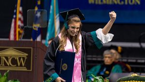 Image post by @UNCWAlumni on Twitter