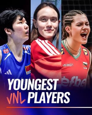 Image post by @volleyballnationsleague on Instagram