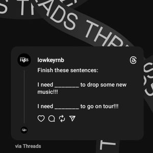 Image post by @lowkeyrnb on Instagram