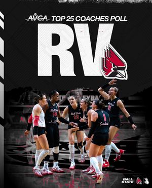 Image post by @ballstatewvb on Instagram