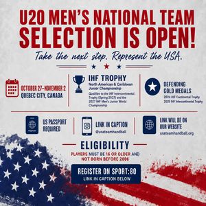 Image post by @usateamhandball on Instagram