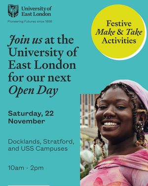 Image post by @universityofeastlondon on Instagram