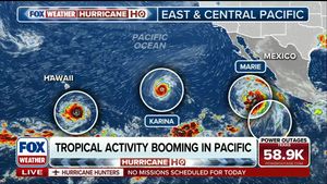 Image post by @foxweather on Instagram