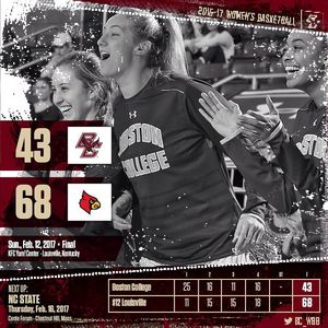 Image post by @bostoncollegewbb on Instagram