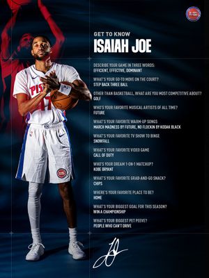 Image post by @detroitpistons on Instagram
