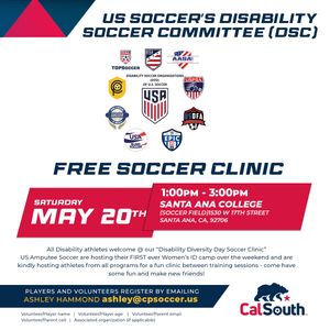 Image post by @calsouthsoccer on Instagram