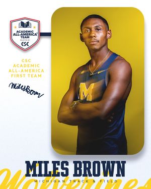 Image post by @umichtrack on Instagram