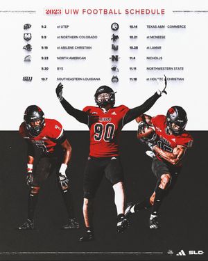 Image post by @UIWFootball on Twitter