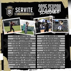 Image post by @servite_sports on Instagram