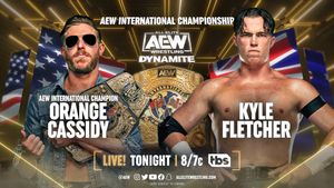 Image post by @AEW on Twitter