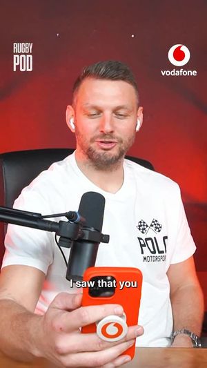 Video post by @The Rugby Pod on Facebook