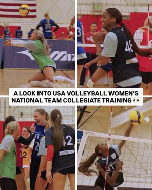 Image post by @ncaavolleyball on Instagram