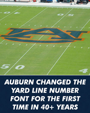 Image post by @auburnuniforms on Instagram