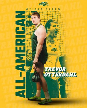 Image post by @NDSUTrackField on Twitter