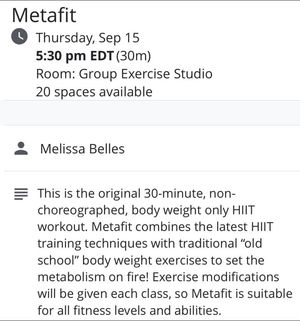 Image post by @VIVEHealthFitness on Facebook