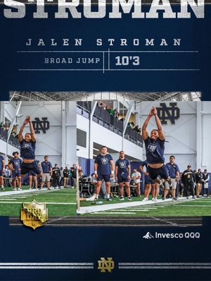 Image post by @ndfootball on Instagram